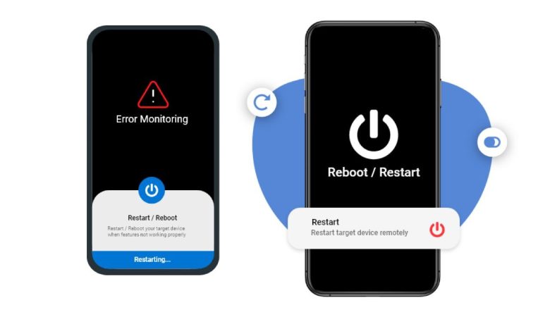 Secretly reboot or restart the monitoring app on the target phone