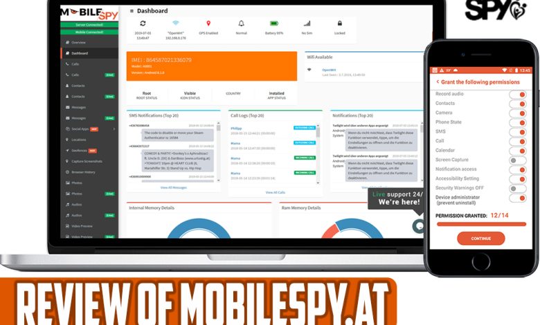 Mobilespy.at