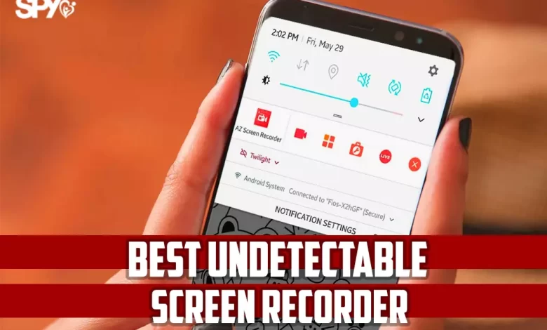 Best undetectable screen recorder