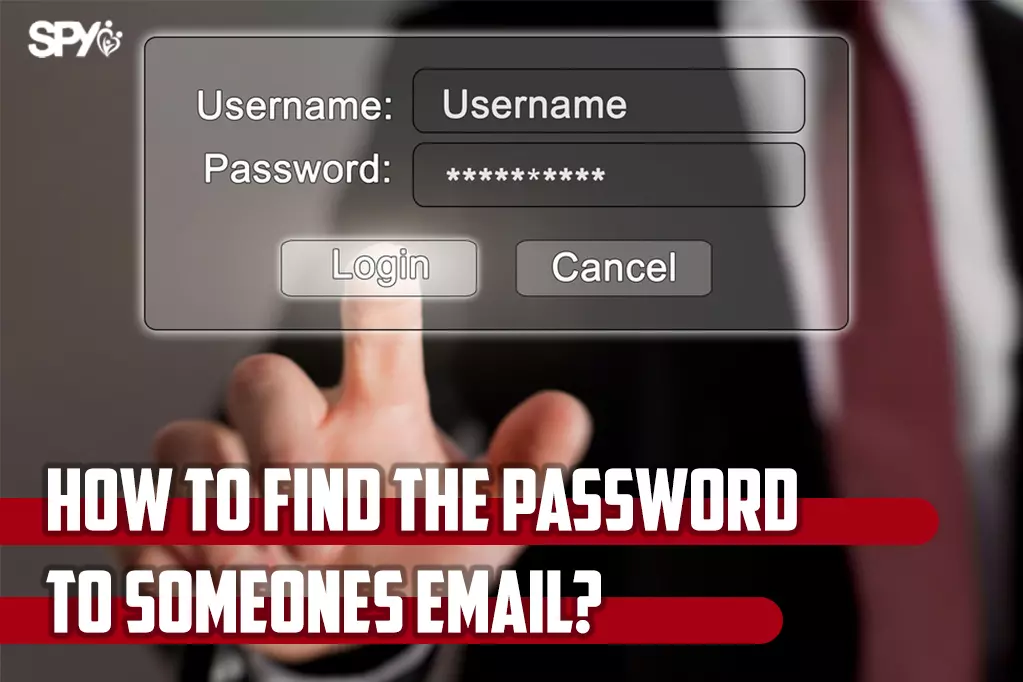 How to find the password to someones email?