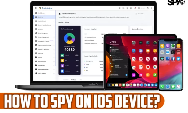 How to spy on iOS device?