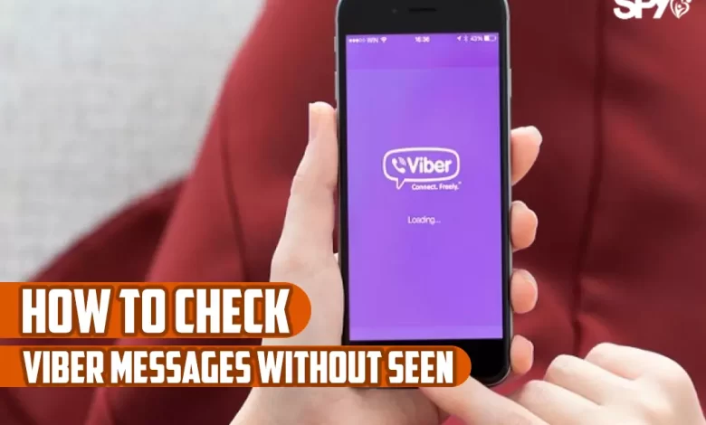 How to check viber messages without seen?