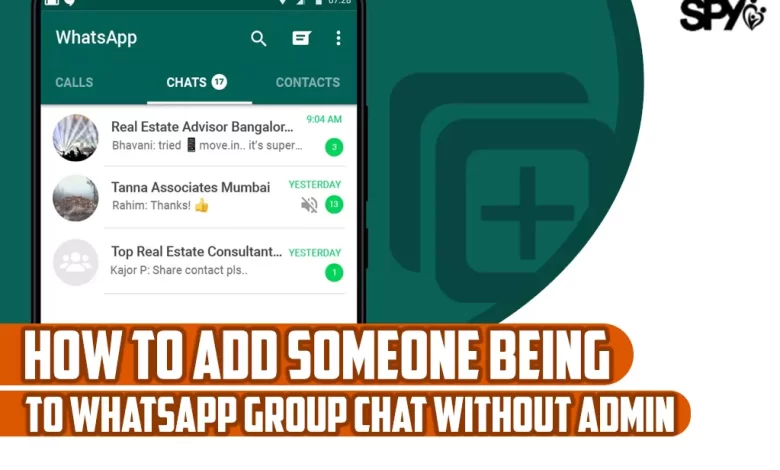 How to add someone to WhatsApp group chat without being admin