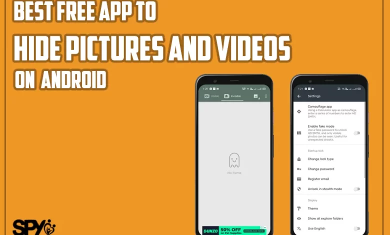 Best free app to hide pictures and videos on Android