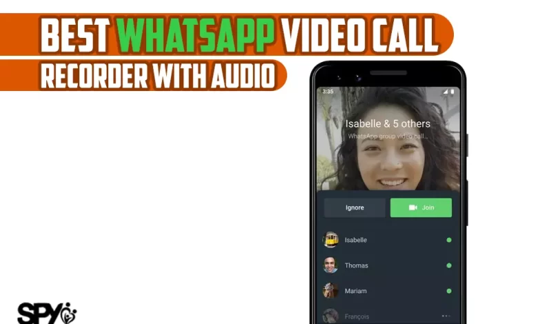 Best WhatsApp video call recorder with audio