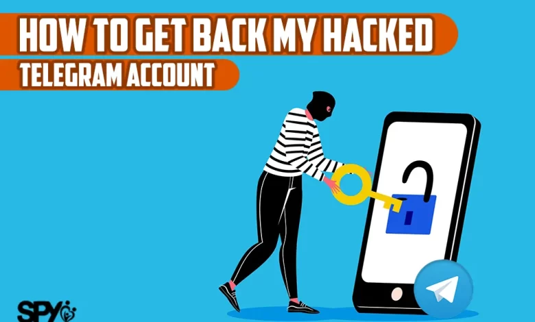 How to get back my hacked telegram account