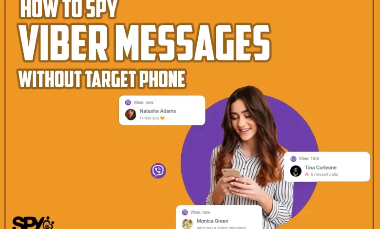 How to spy viber messages without target phone?