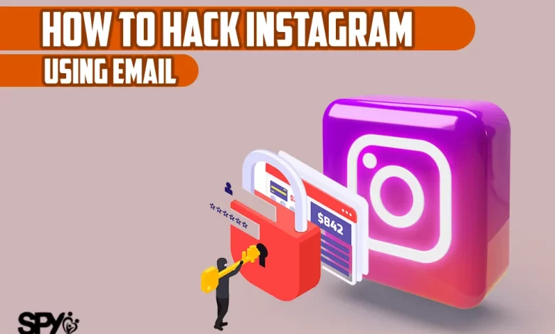 How to hack instagram using email?